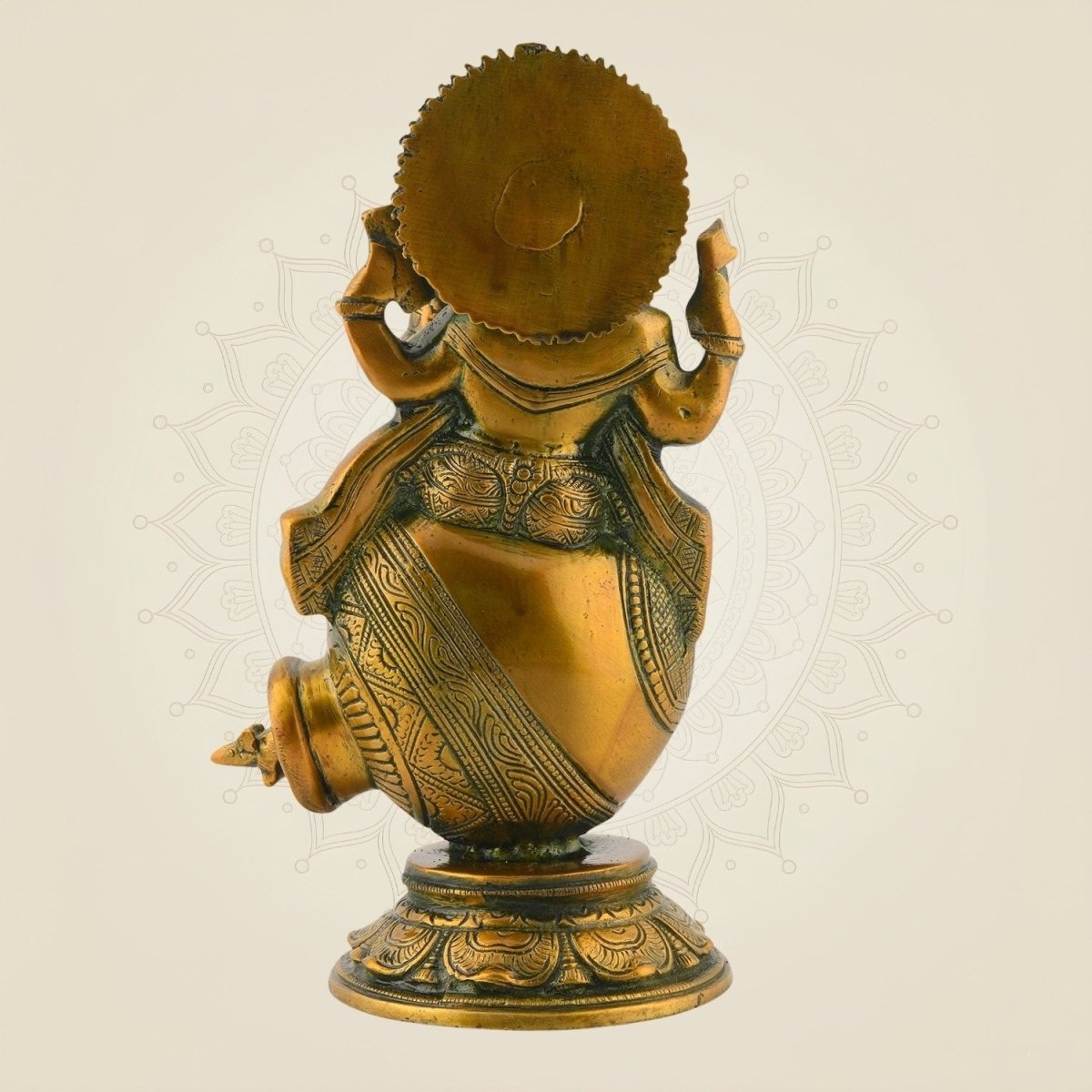 Handcrafted Pure Brass Idol for Home & Gift - Luxeartisanship