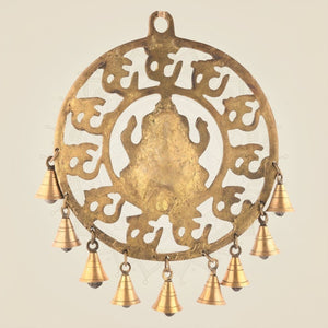 Brass Ganpati Om Wall Hanging