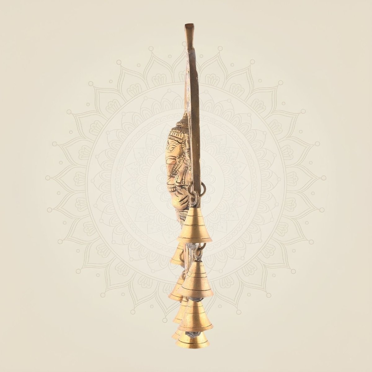 Brass Ganesha Om Wall Hanging for home