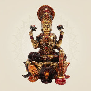 Brass Laxmi Statue