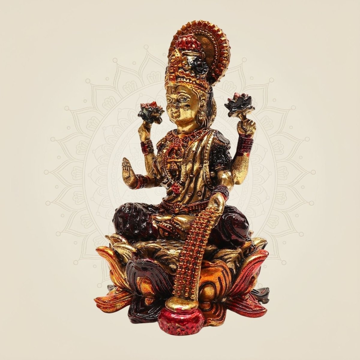 Brass Laxmi Brass Idol