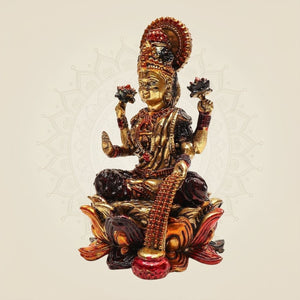 Brass Laxmi Brass Idol