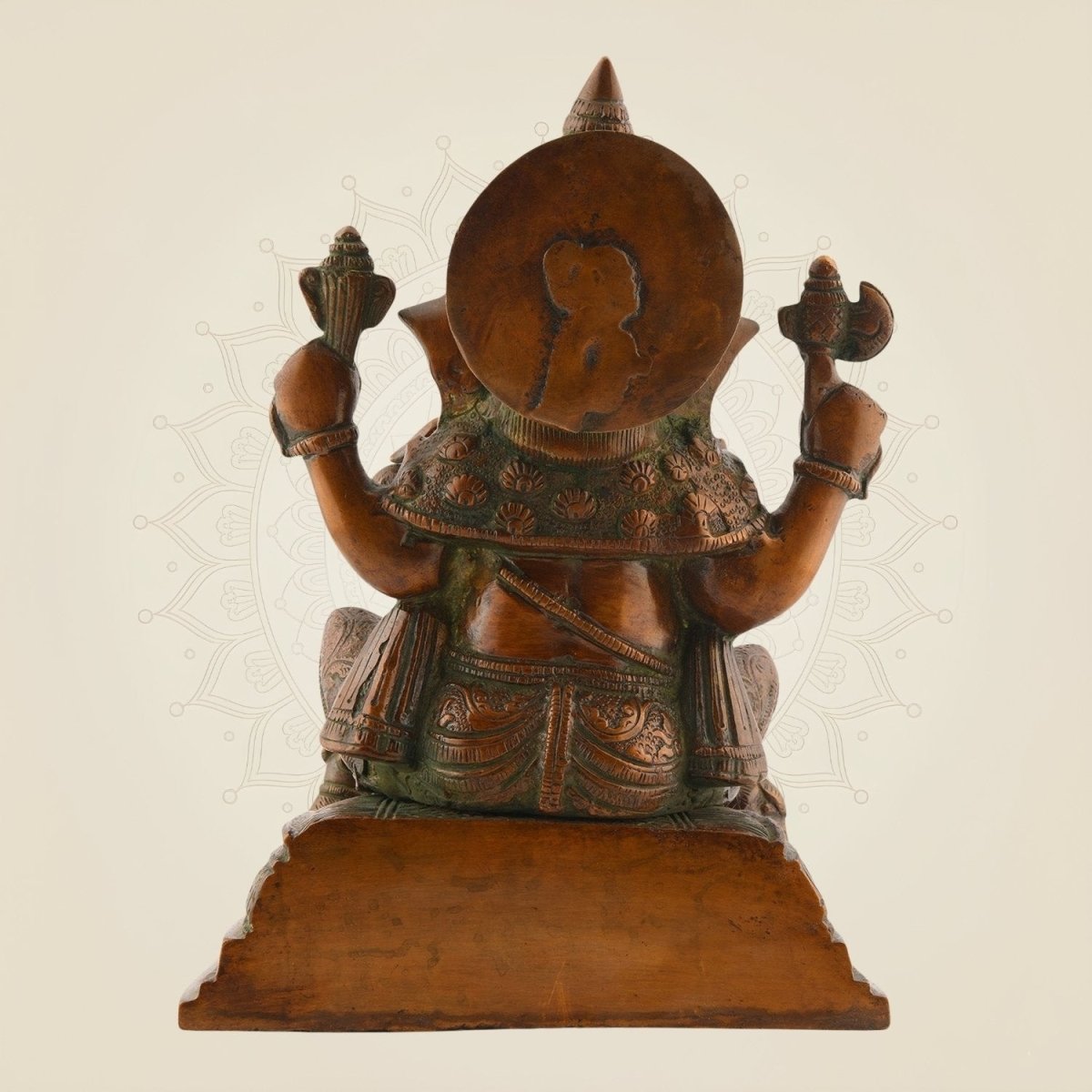 Ganesha Brass Murti - Luxeartisanship