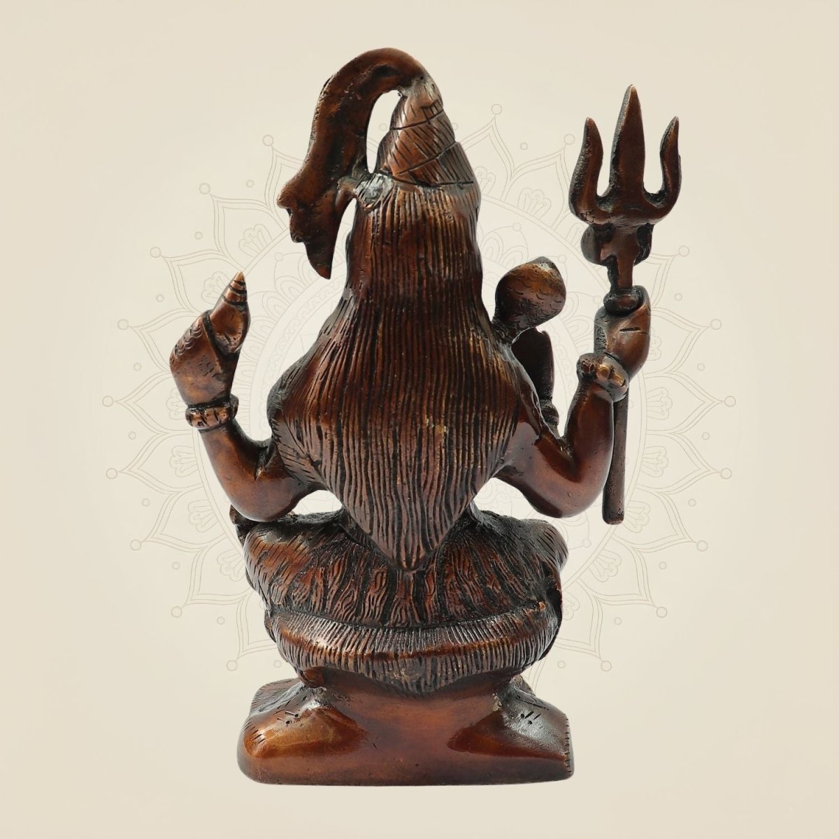 Brass Evil Destroyer Murti - 8.75"