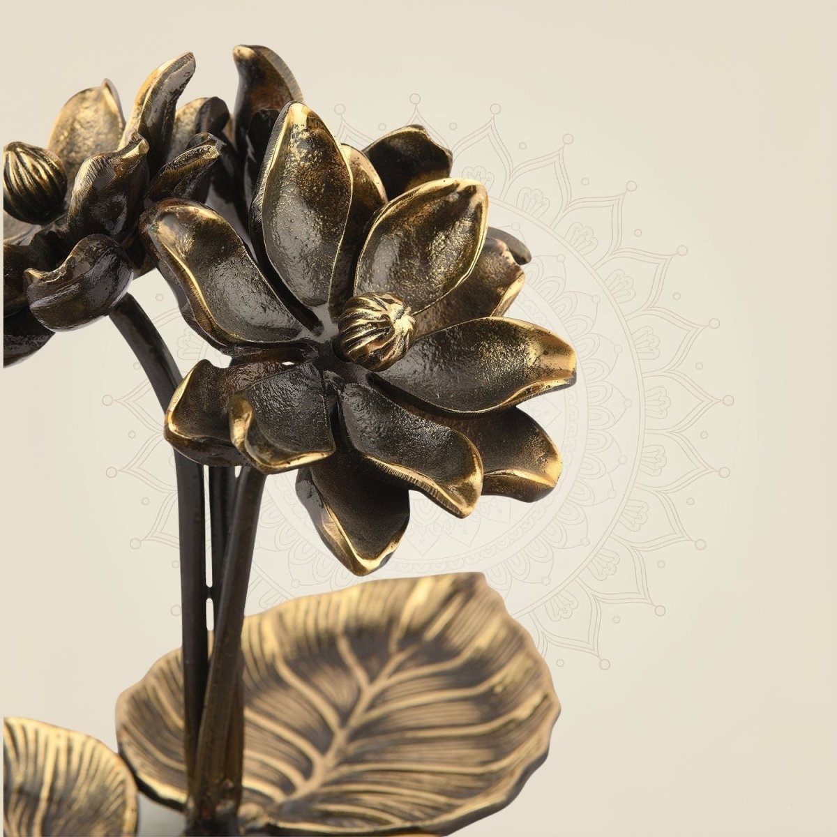 Handcrafted Brass Accent for Home