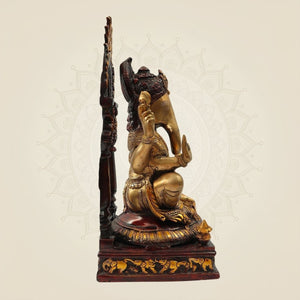 Lord Ganesha With Prabhavali