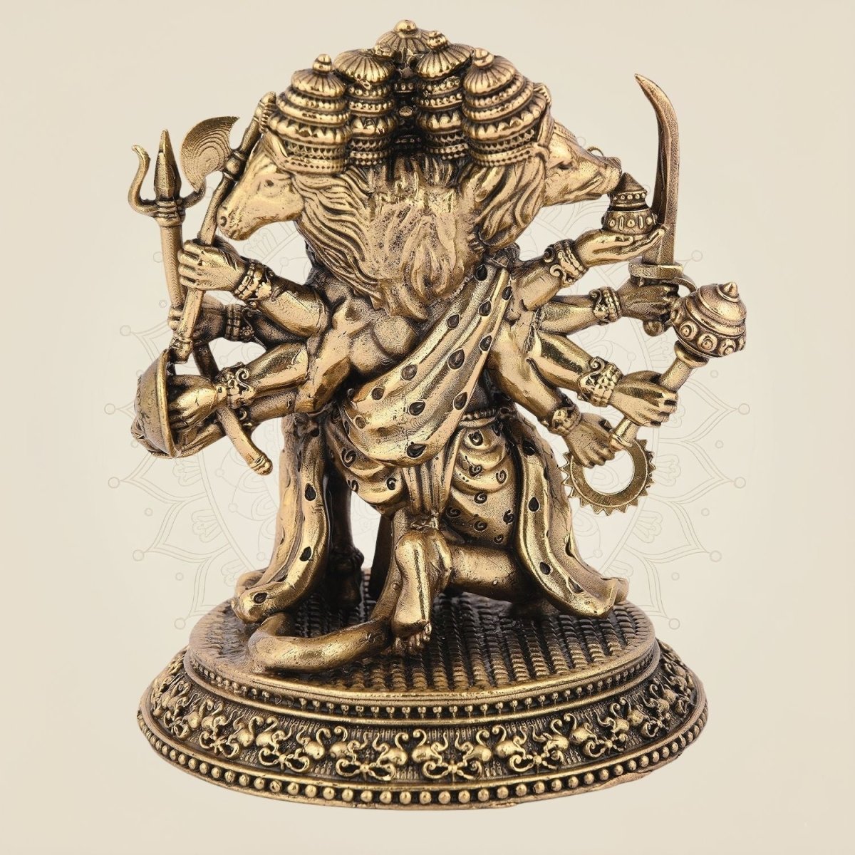 Hanuman Panchmukhi brass idol