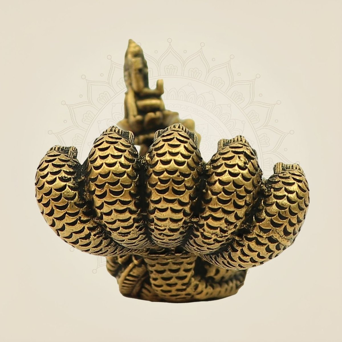 Handcrafted Vishnu on Sheshnag