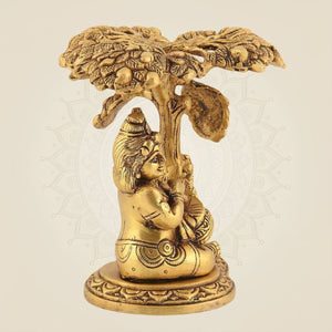 Krishna Under Tree Murti for Decor