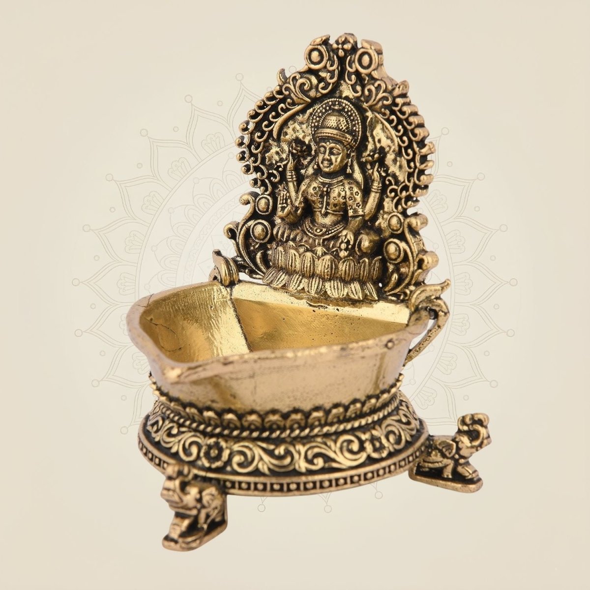 Lakshmi Ji Brass Diya