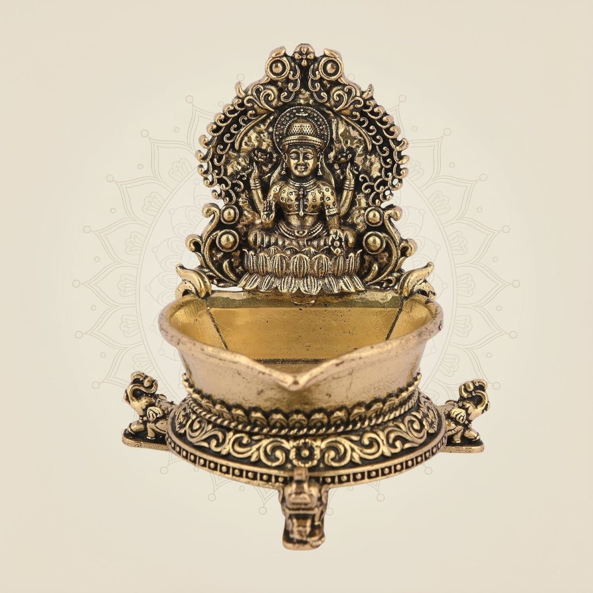 Lakshmi Ji Brass Diya