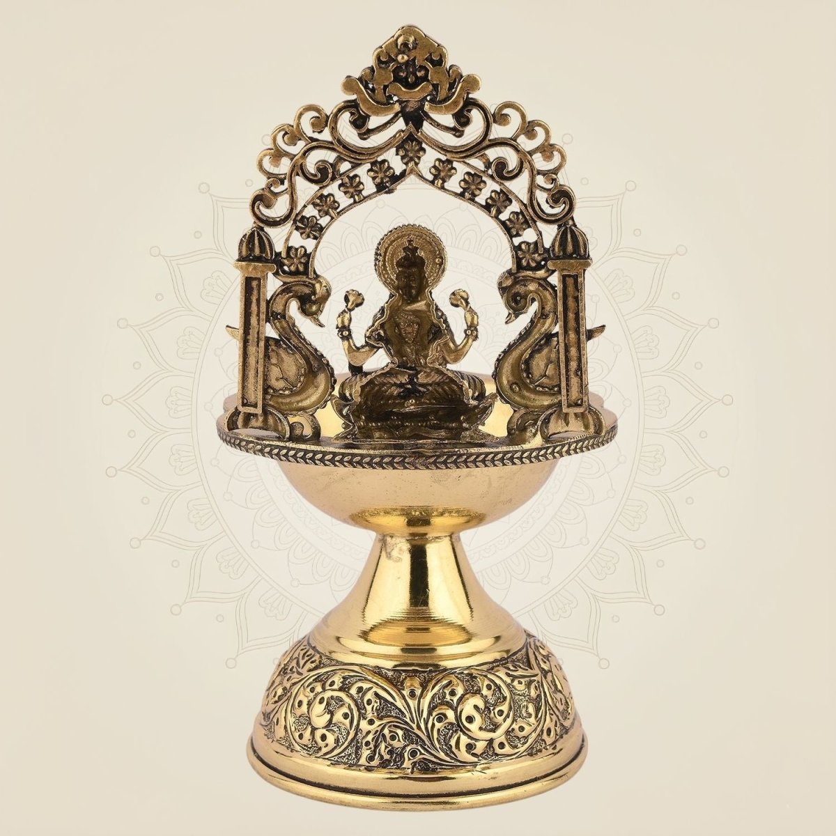 Handcrafted Spiritual Oil Lamp for Home