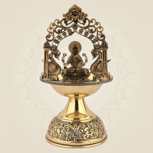 Handcrafted Spiritual Oil Lamp for Home