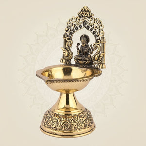 Lakshmi Mata Brass Diya
