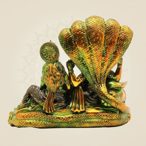 Lakshmi Narayan on Sheshnag Lightweight Statue