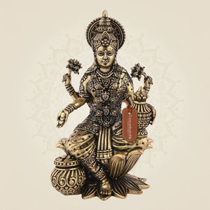 Lakshmi on Lotus Idol - 4"