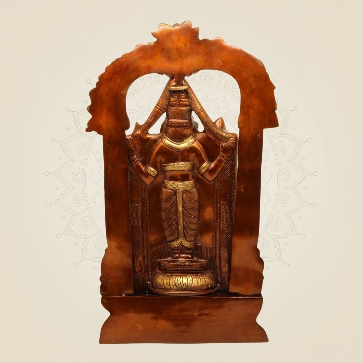 Large Size Brass Venkateswara Idol -  Luxeartisanship