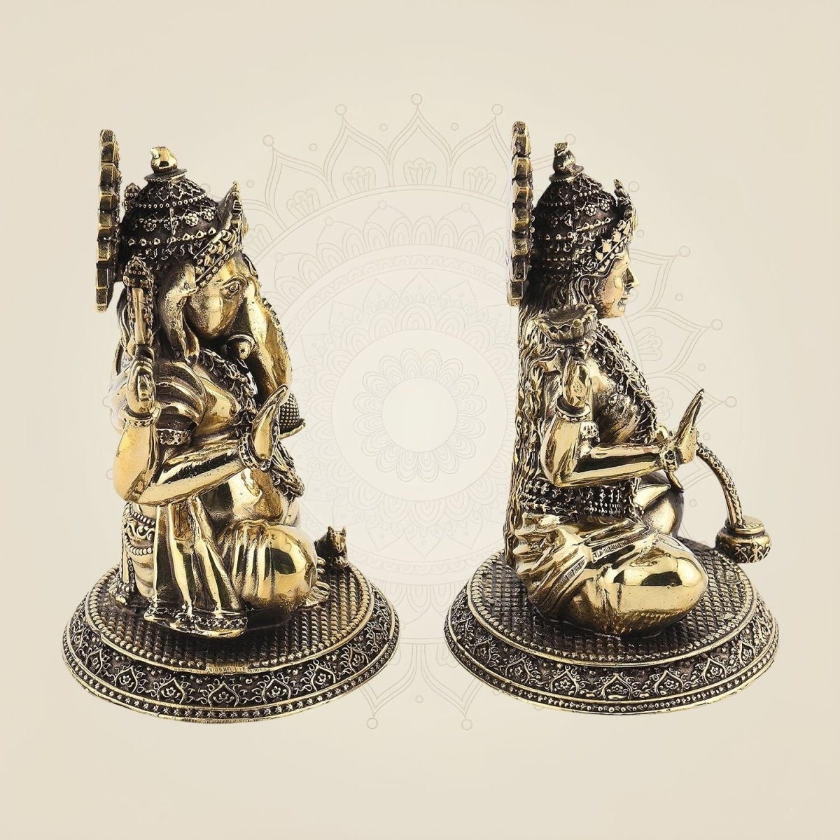 Brass Laxmi Ganesh