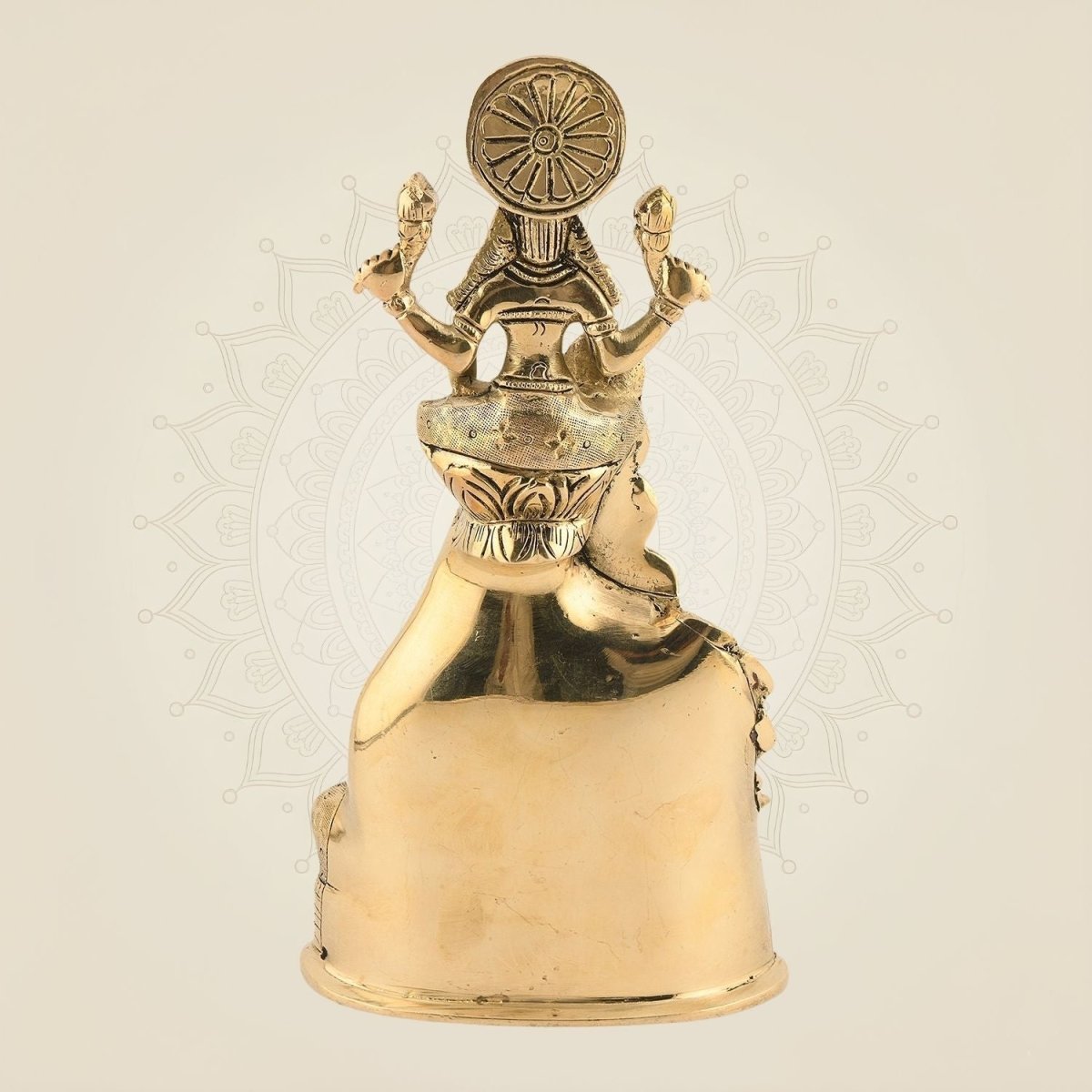 Brass Laxmi Kuber Idol