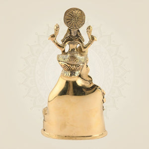 Brass Laxmi Kuber Idol