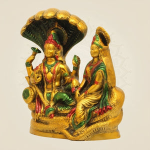 Laxmi Narayan Brass Idol  - Luxeartisanship