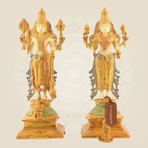 Laxmi Narayan Idol Pair – 14.5"