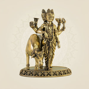 Brass Dattatreya Idol