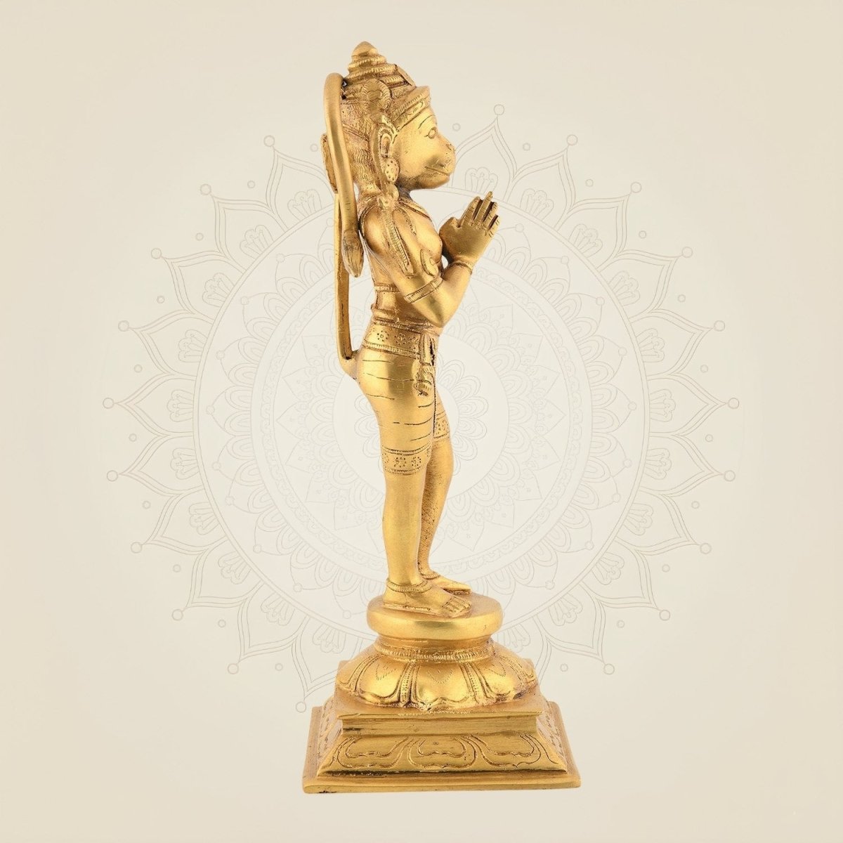 Lord Hanuman Brass Divine Idol for Safety