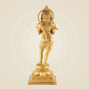 Pure brass statue