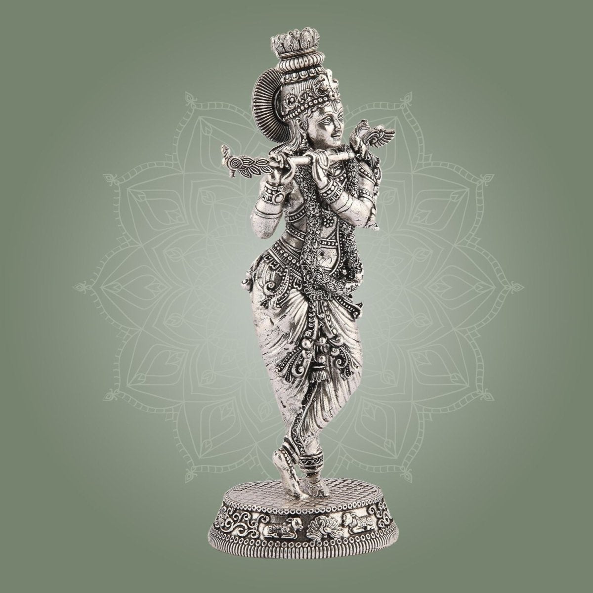 Brass Krishna Idol