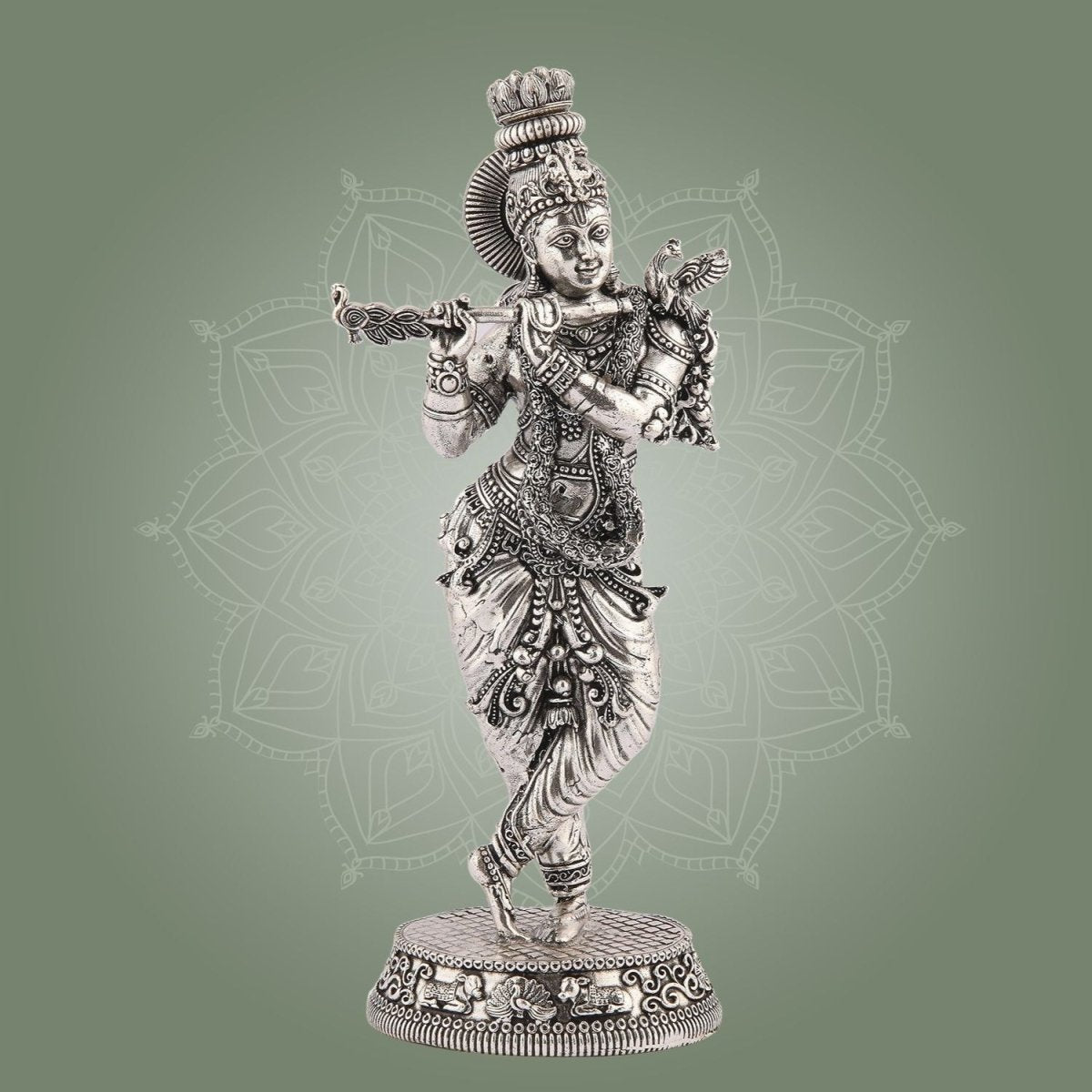 Lord Krishna Brass Idol