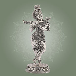 Lord Krishna Brass Idol