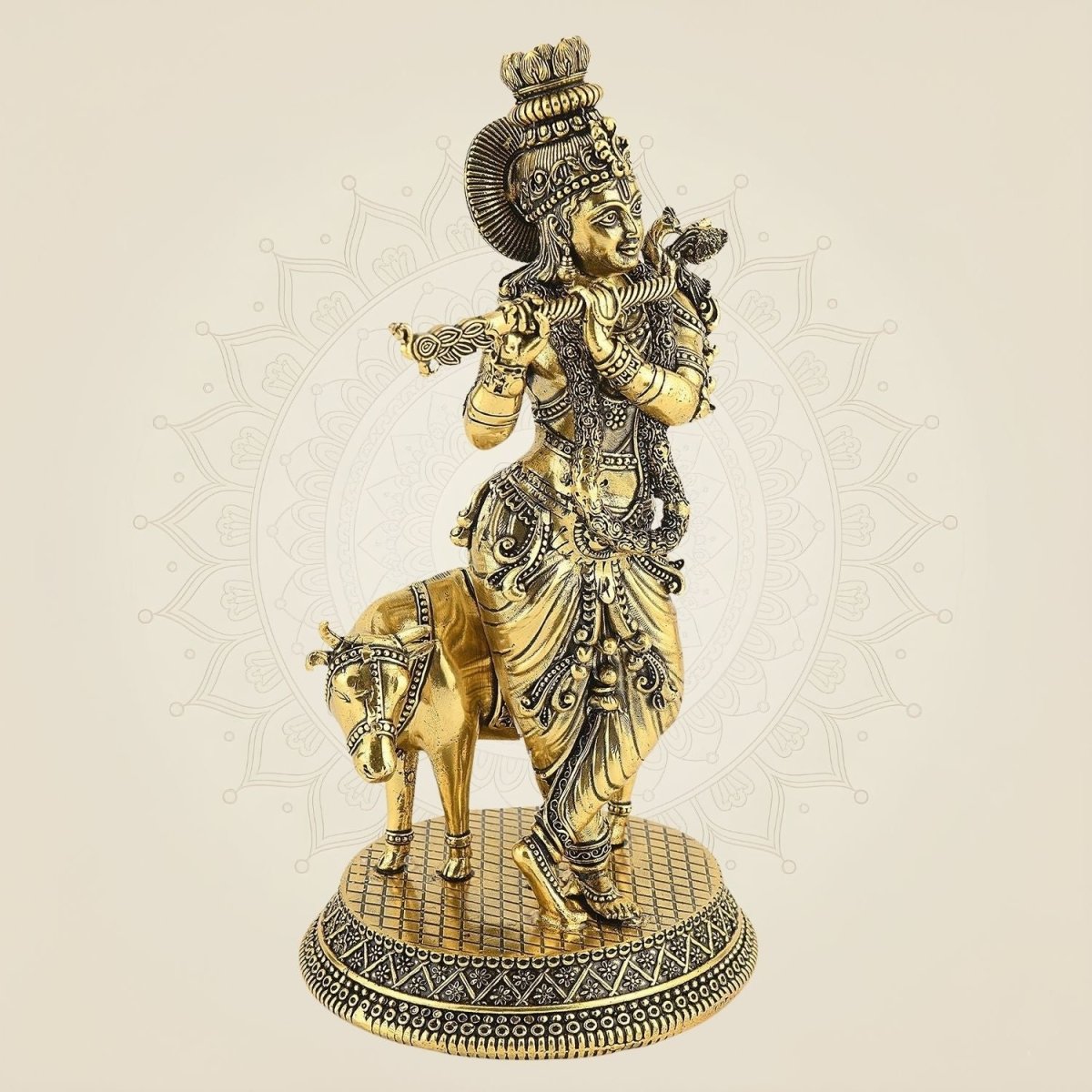 Handcrafted Brass Murti for Spiritual Gift & Decor