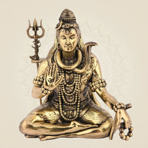 Lord Shiva Idol Blessing Pose – 2.75"
