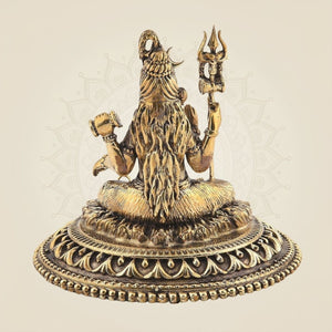 Brass Lord Shivji Idol 3.7