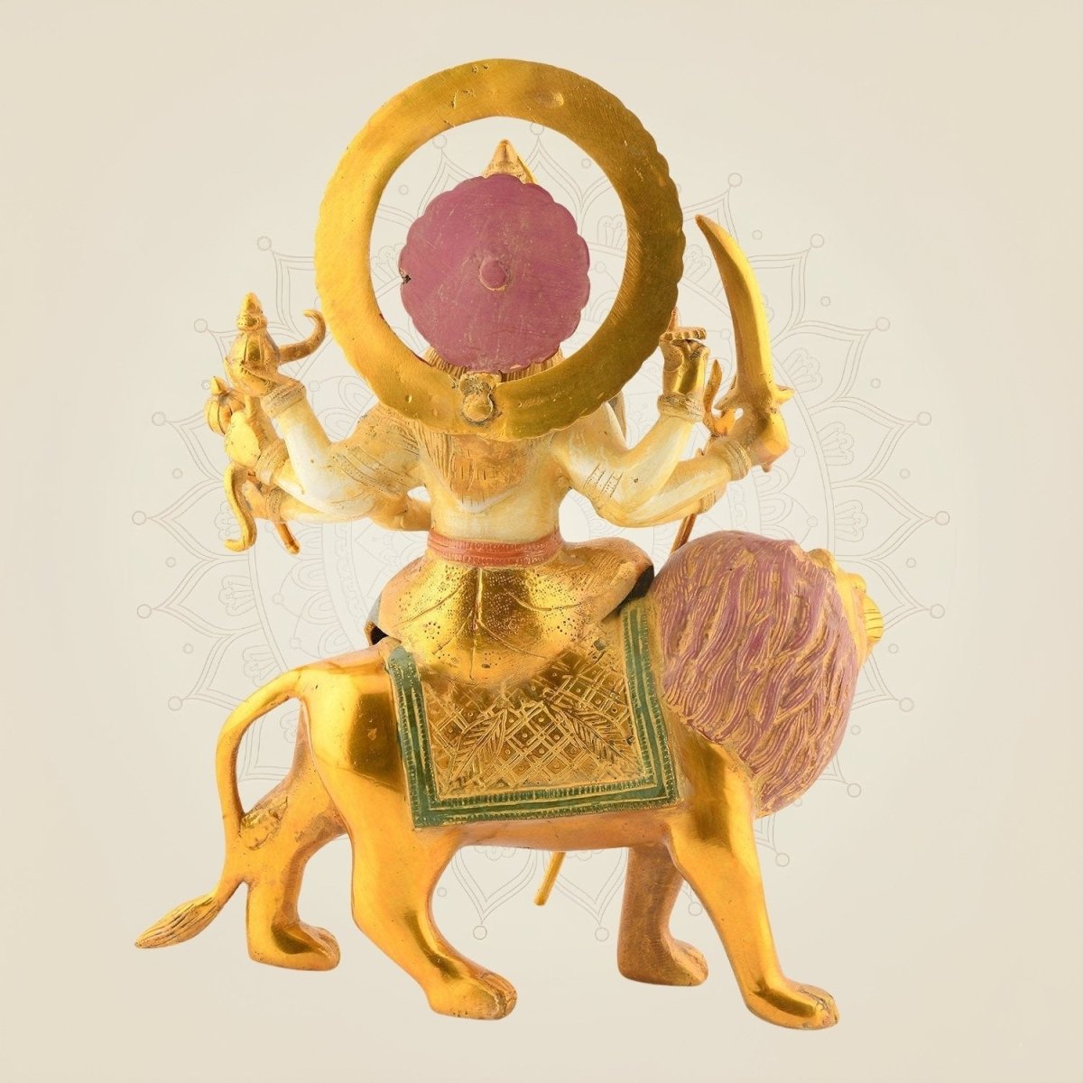 Brass Durga Maa Murti - Luxe Artisanship
