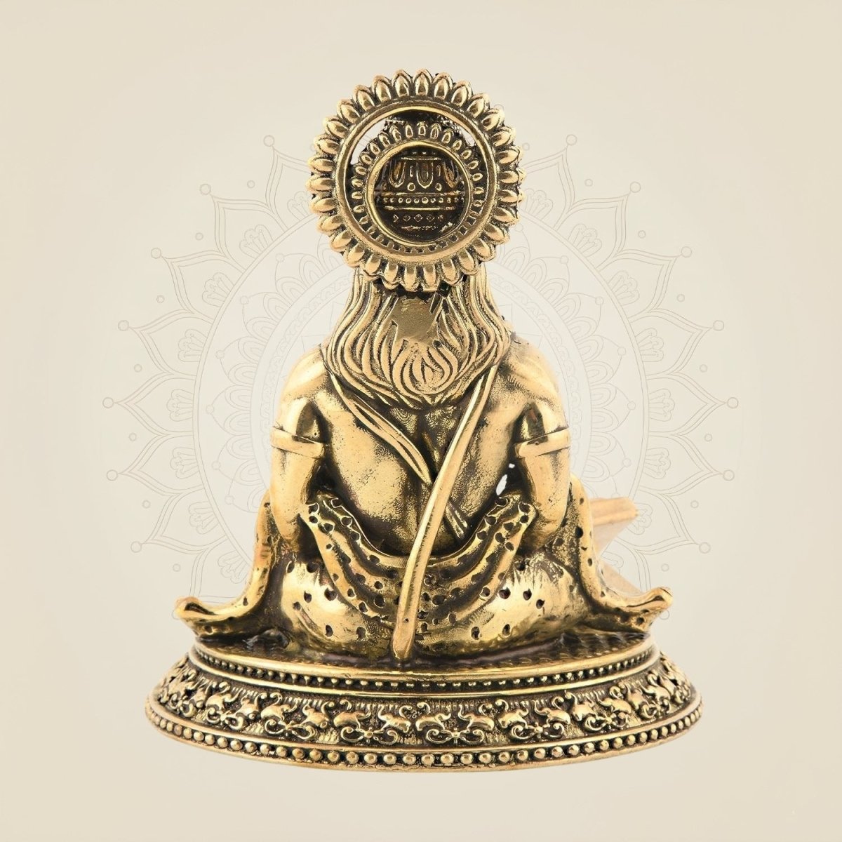 Meditating Divine Bajrangbali Statue for Home