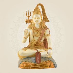 Meditating Lord Shiva Idol