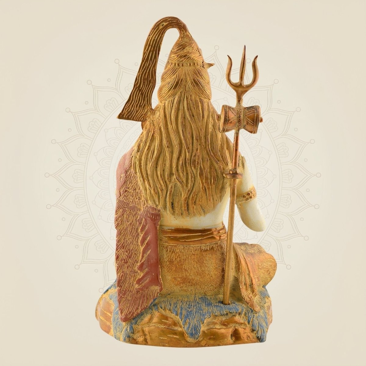 Brass Mahadeva Statue - Luxeartisanship