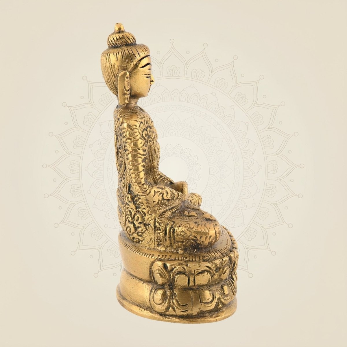 Meditation Buddha Brass Idol | Dhyan Mudra