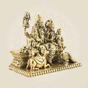 Miniature Shiv Parivar Family Murti