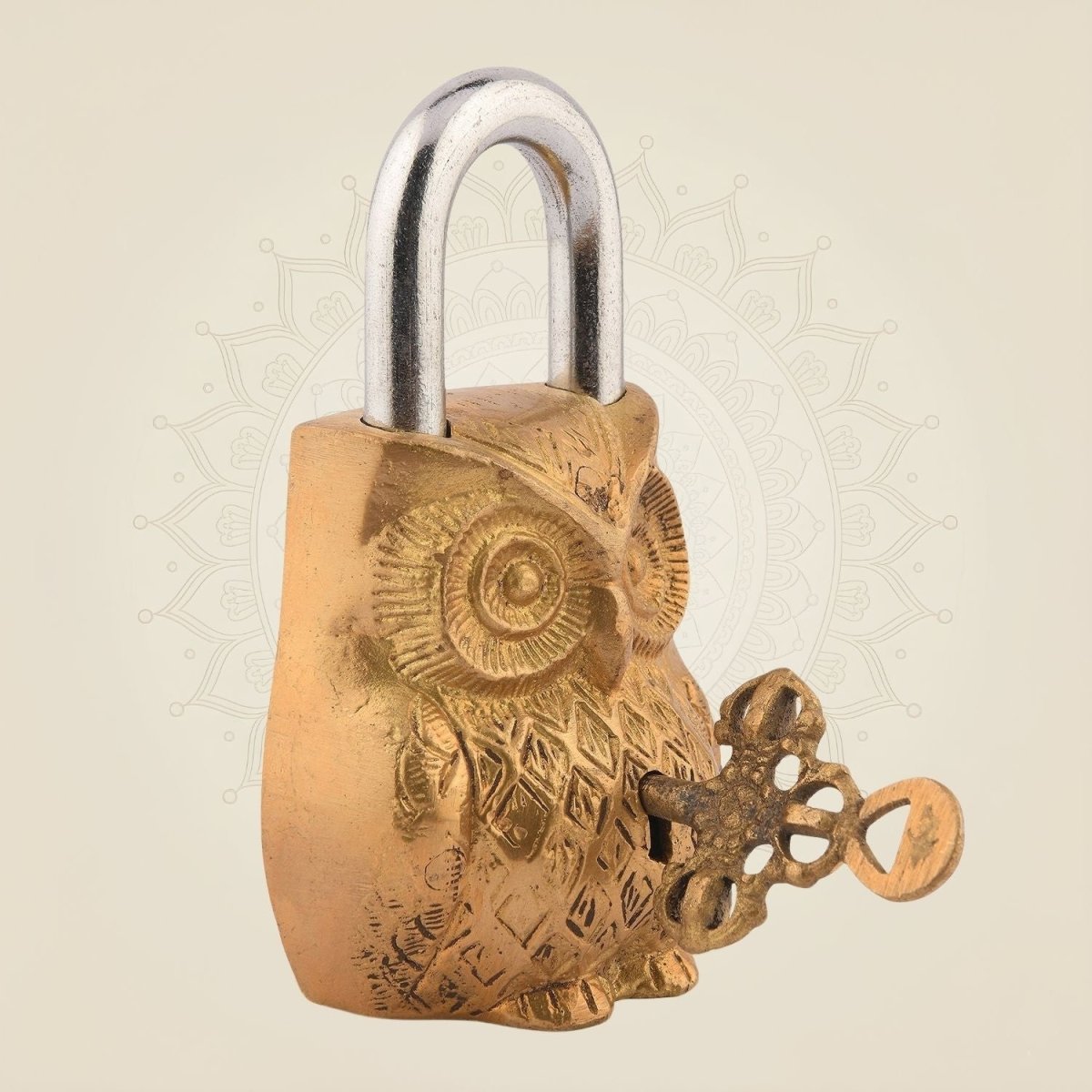 Handmade Vintage Owl Shape Lock