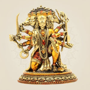 Brass Handmade Idol for Positive Energy and Wealth