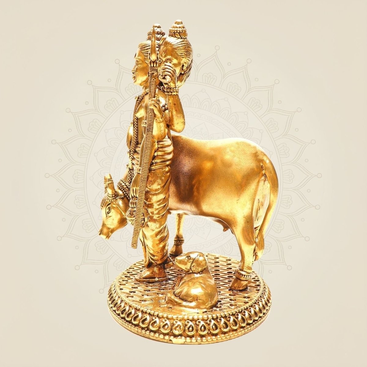 Brass Dattatreya Idol Superfine