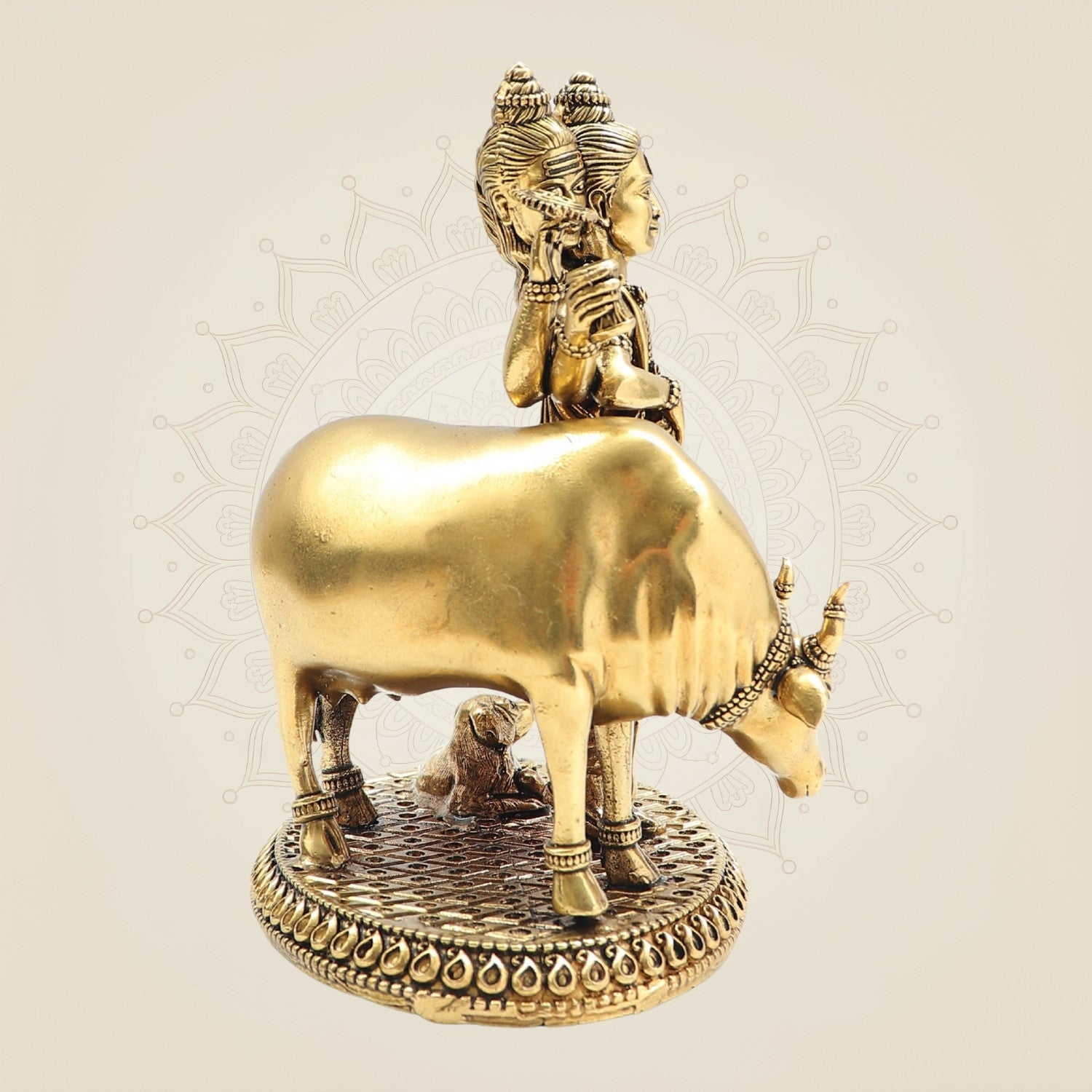 Brass Dattatreya Idol Superfine