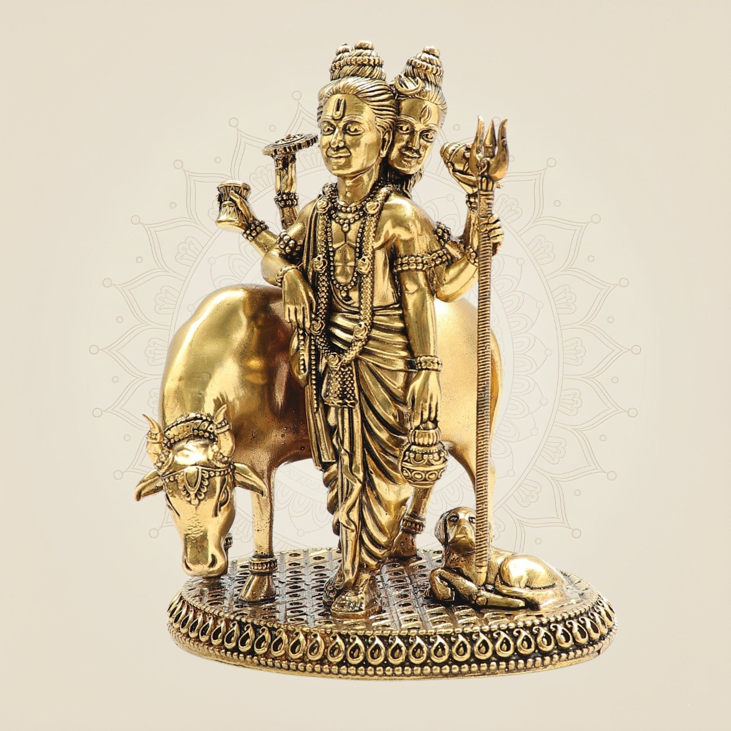 Brass Dattatreya Murti