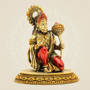 Hanuman Brass Idol