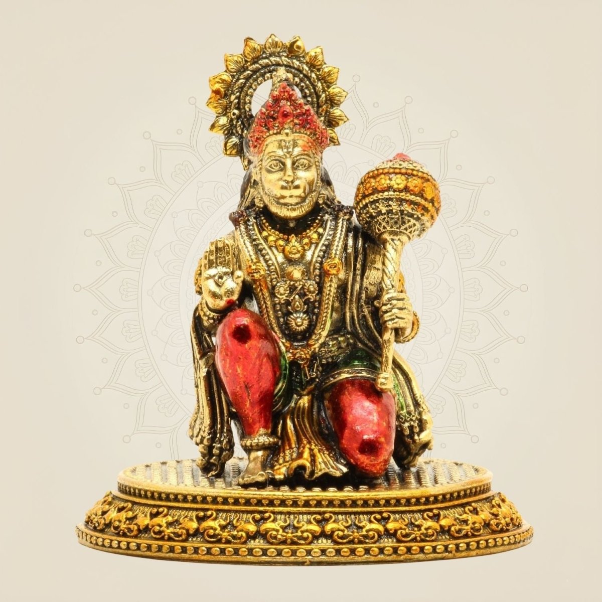 Pure Brass Hanuman Ji Statue