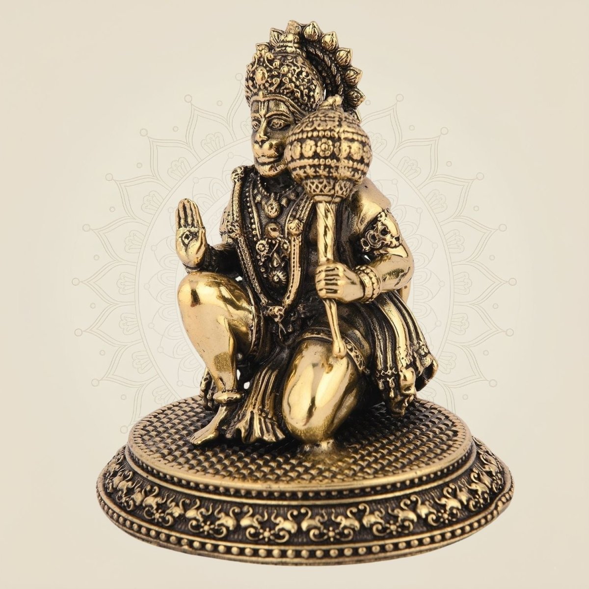 Pure Brass Hanuman Ji Murti