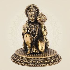 Pure Brass Hanuman Ji Idol